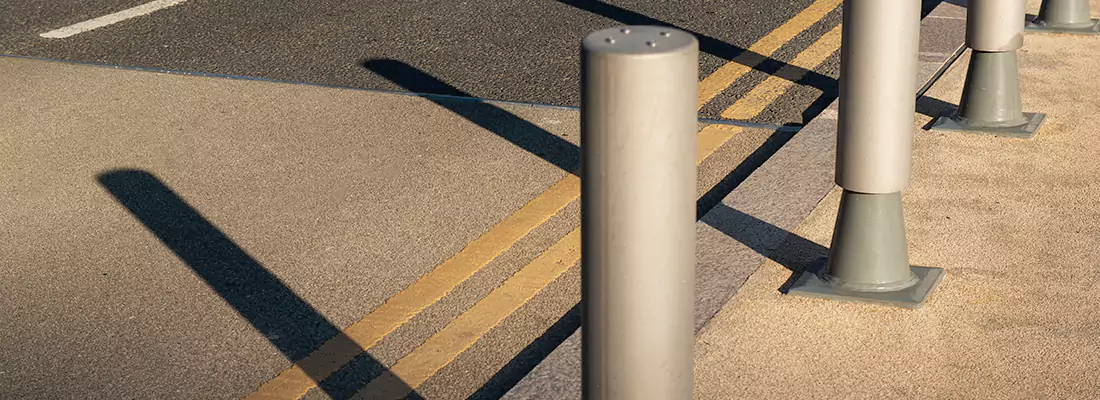 Custom Retractable Barrier Column Installations in Bellview, FL